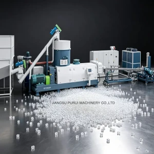 Plastic bottle granulator