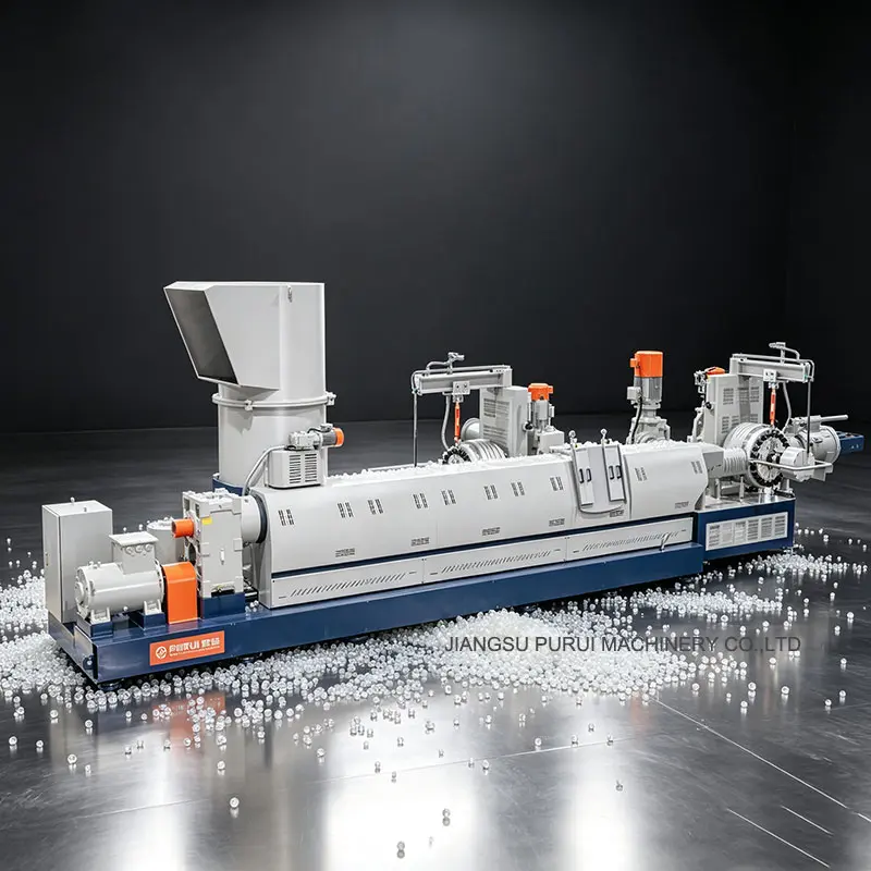 Plastic Recycling Granulator for waste agricultural film and packing film recycling