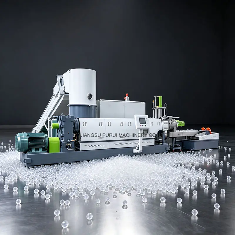 single screw plastic granulator 