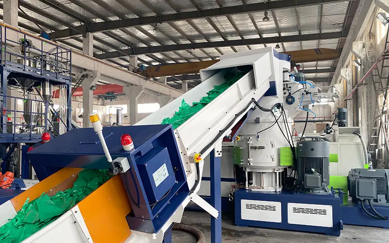 Bag granulator recycling machine 8 waste-PP-bag-recycling-machine