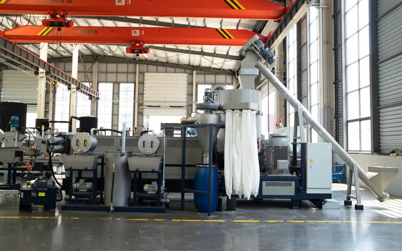 PET Bottle Granulator | PET Bottle Pelletizer & PET Flake Pelletizing Machine 8 500kgh-PET-flake-pelletizer