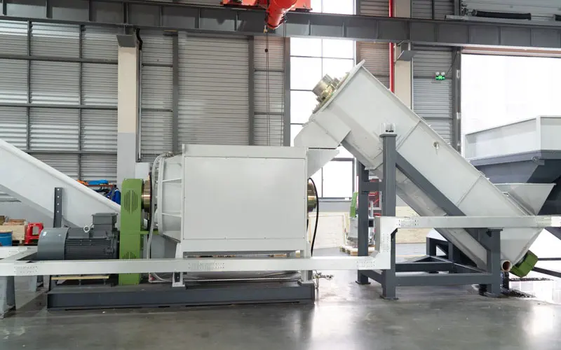 Film Washing Line | PP PE Film Washing Line & Plastic recycling machines 4 centrifugal-dewatering-machine-for-plastic-recycling-line