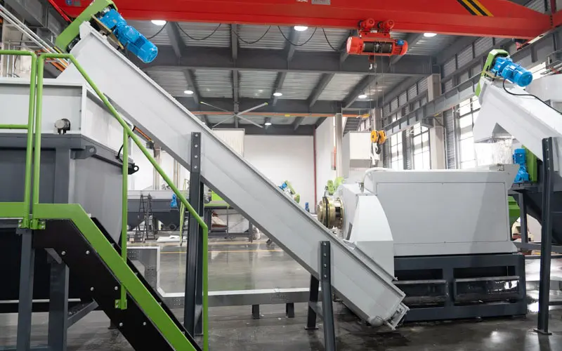 Film Washing Line | PP PE Film Washing Line & Plastic recycling machines 6 floating-washer-for-plastic-washing-line