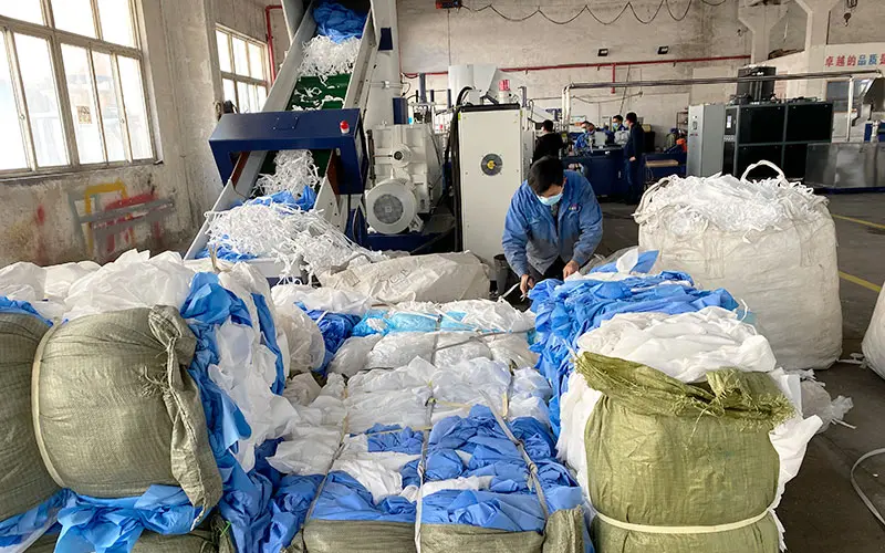 Non Woven Fabric Pelletizer | Non-woven Recycling Granulator 5 non-woven-fabric-waste-pelletizer-machine