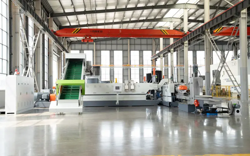 Single Screw Pelletizer | Single Screw Plastic Granulator 4 pe-film-granulator