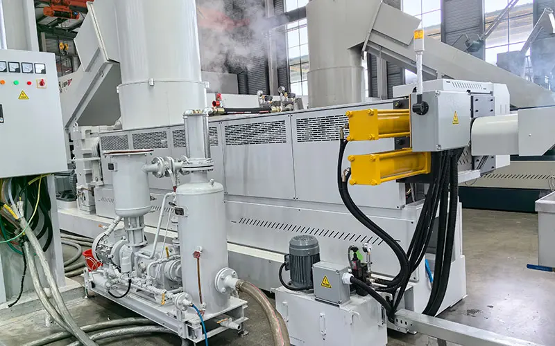 PET-fiber-pelletizing-machine
