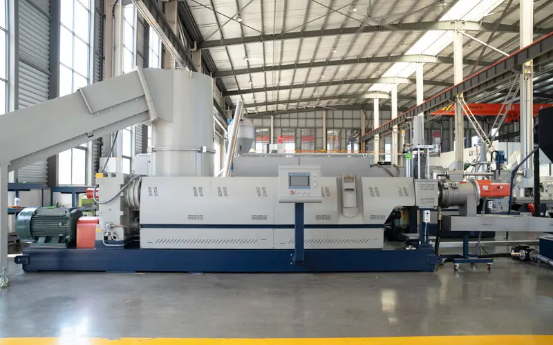 Water-ring Pelletizer | Plastic Pelletizer & Granulator 4 plastic-granulator-with-horizontal-water-ring-pelletizer