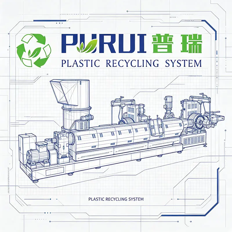 What Plastic Recycling Machines Do You Need for Your Waste Plastics? 2 plastic-recycling-line-plastic-granulating-machine