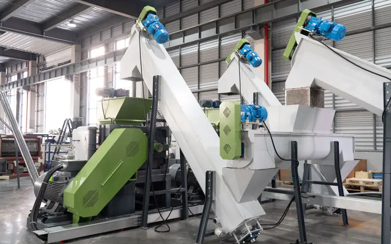 Film Washing Line | PP PE Film Washing Line & Plastic recycling machines 8 plastic-squeezer-in-plastic-washing-line