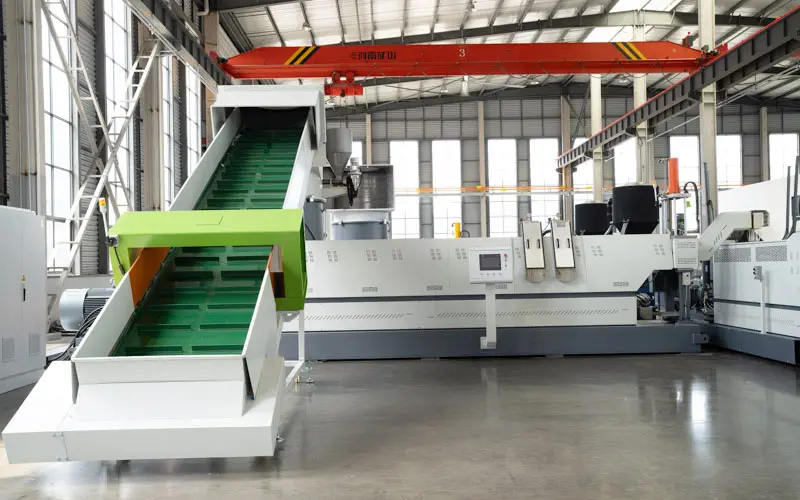 Single Screw Pelletizer | Single Screw Plastic Granulator 6 single-screw-plastic-granulating-line