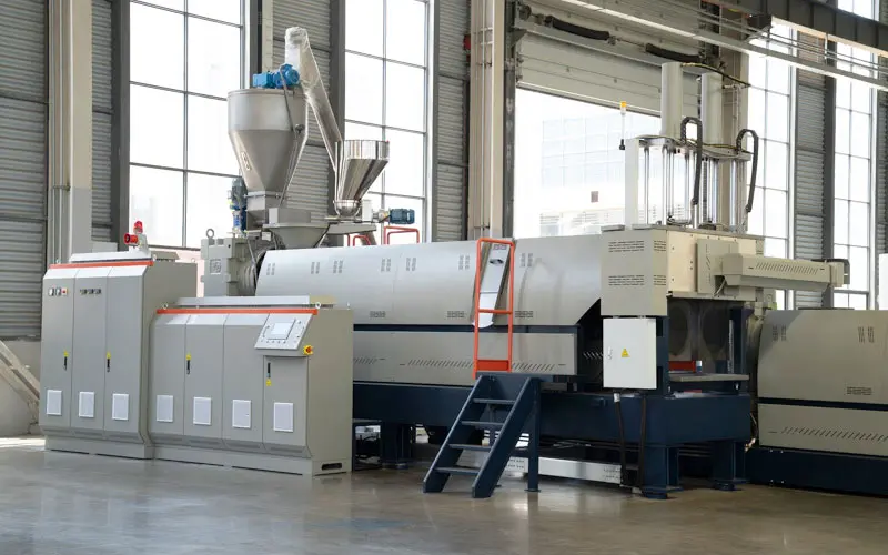 Rigid Plastic Pelletizer | Hard Plastic Recycling Pelletizer 8 single-screw-rigid-plastic-granulator