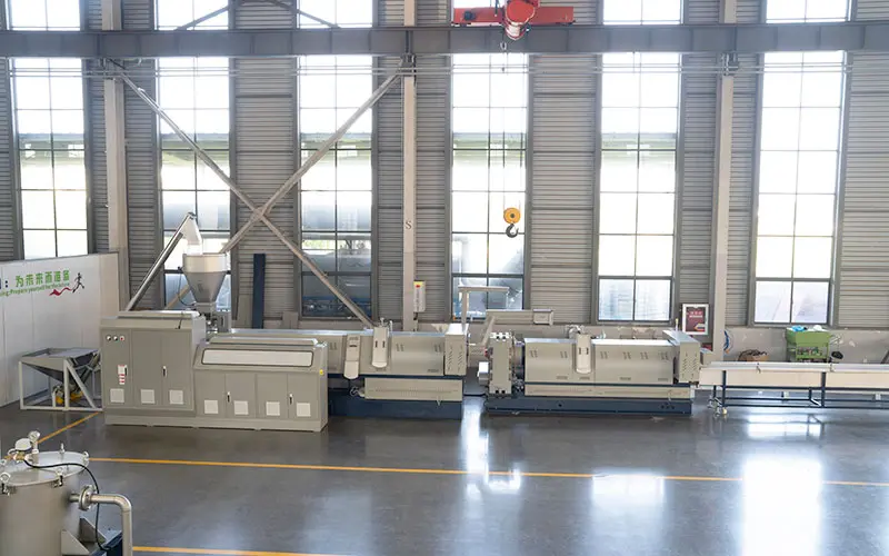 Rigid Plastic Pelletizer | Hard Plastic Recycling Pelletizer 9 vacuum-degassing-rigid-pelletizing-line